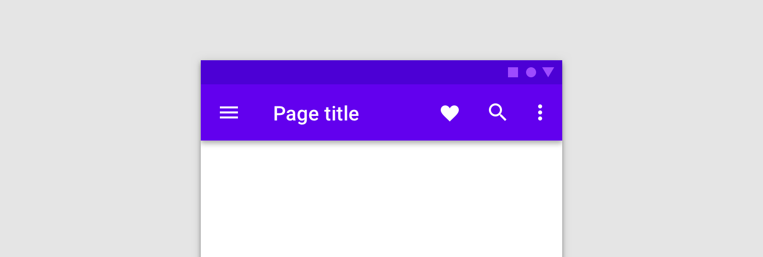 App Bars : Top 사진